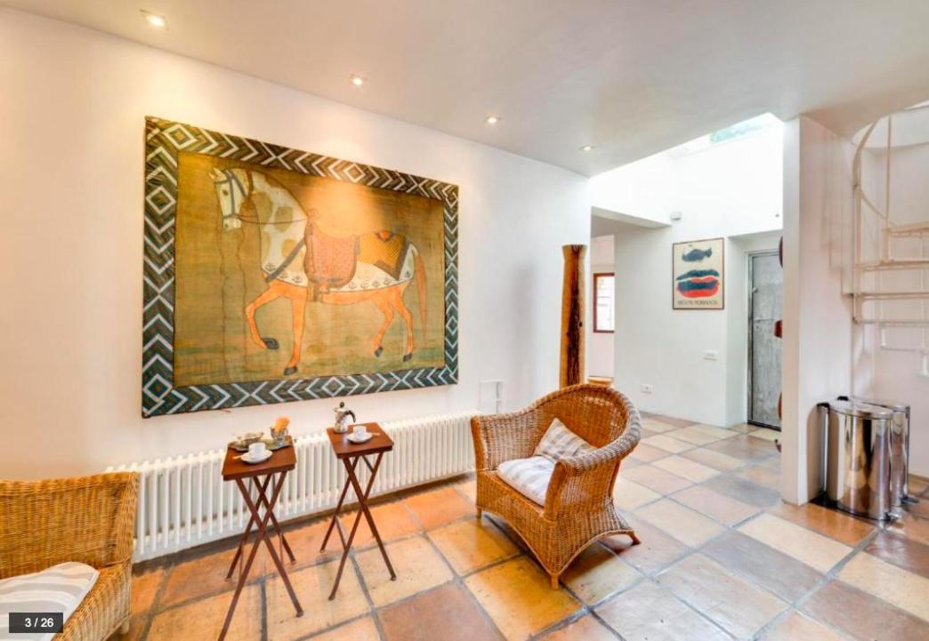Luxury Art Apartment In Trastevere With Terrace Rzym Zewnętrze zdjęcie