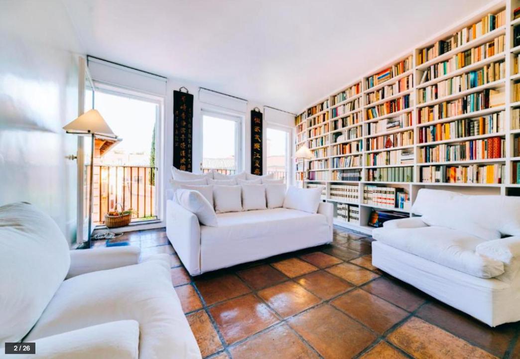 Luxury Art Apartment In Trastevere With Terrace Rzym Zewnętrze zdjęcie