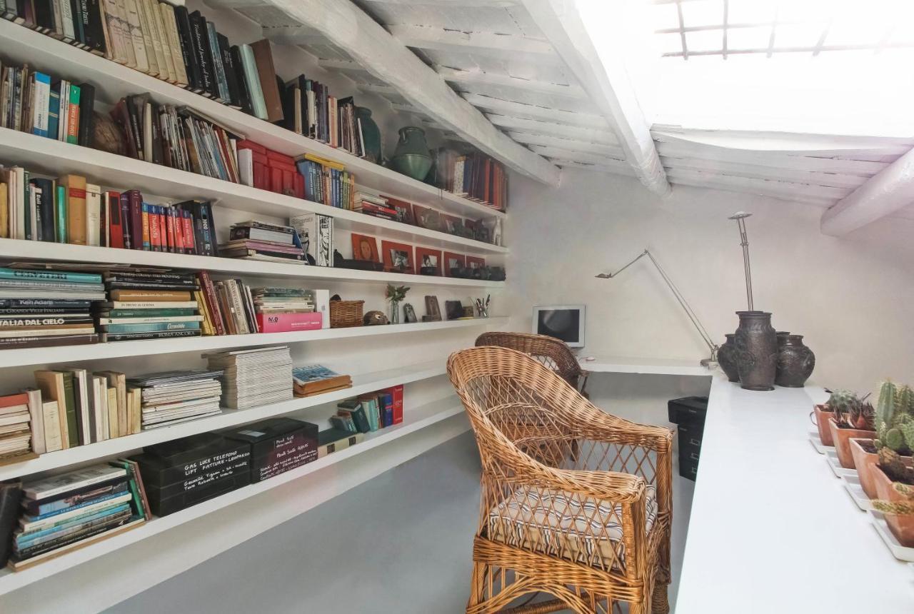 Luxury Art Apartment In Trastevere With Terrace Rzym Zewnętrze zdjęcie