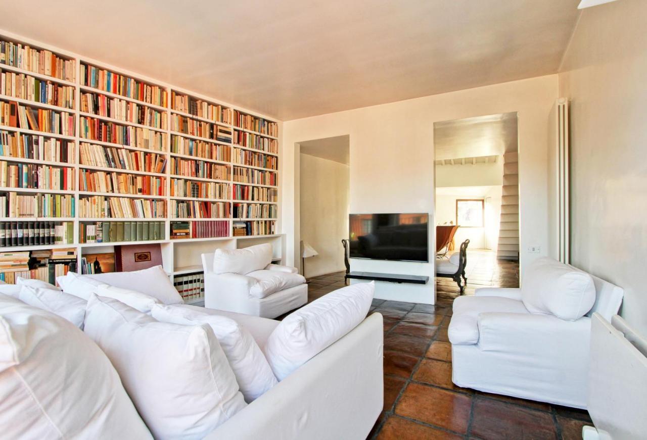 Luxury Art Apartment In Trastevere With Terrace Rzym Zewnętrze zdjęcie